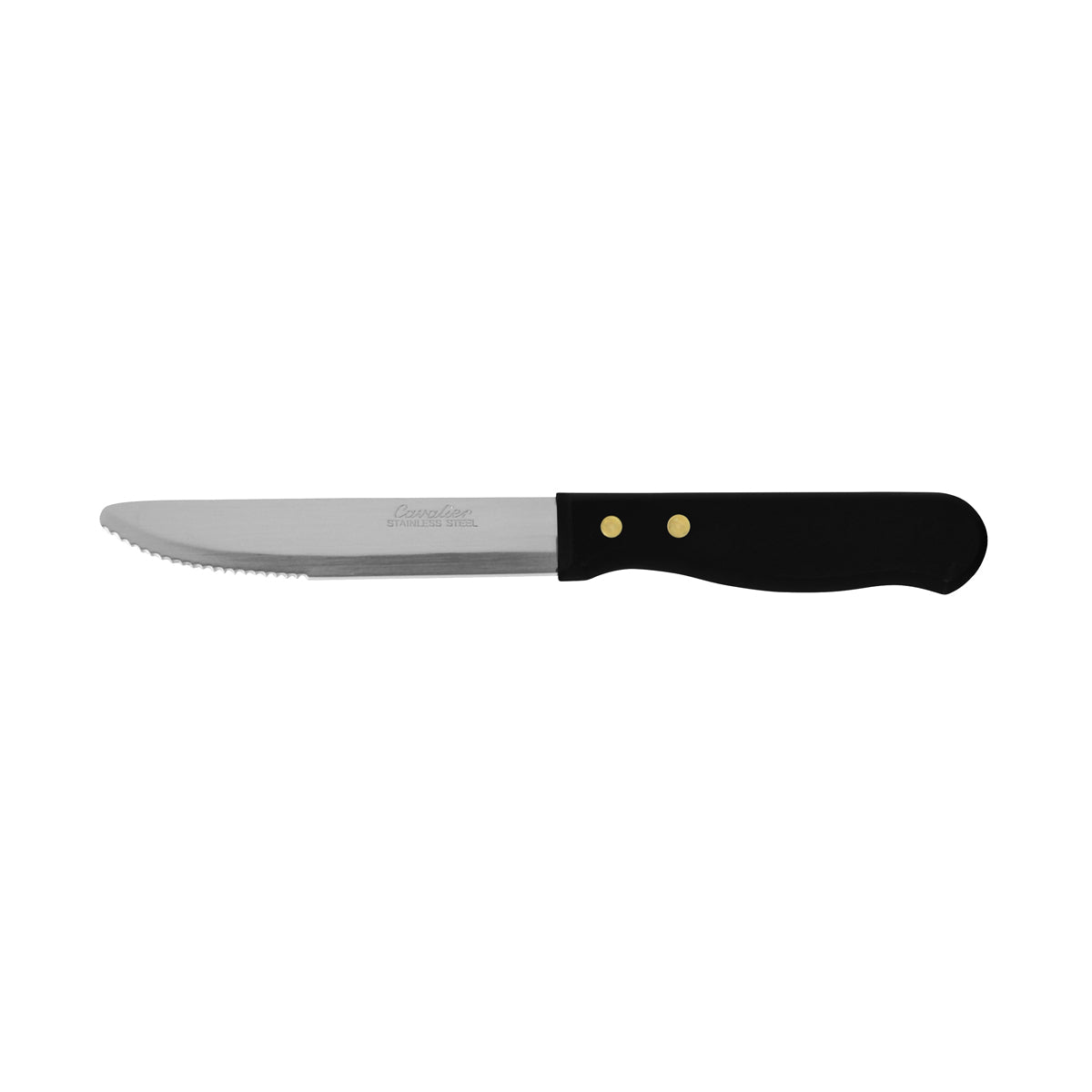 19931 Steak Knife Jumbo, Black Bakelite Handle 253mm Leisure Coast Hospitality & Packaging