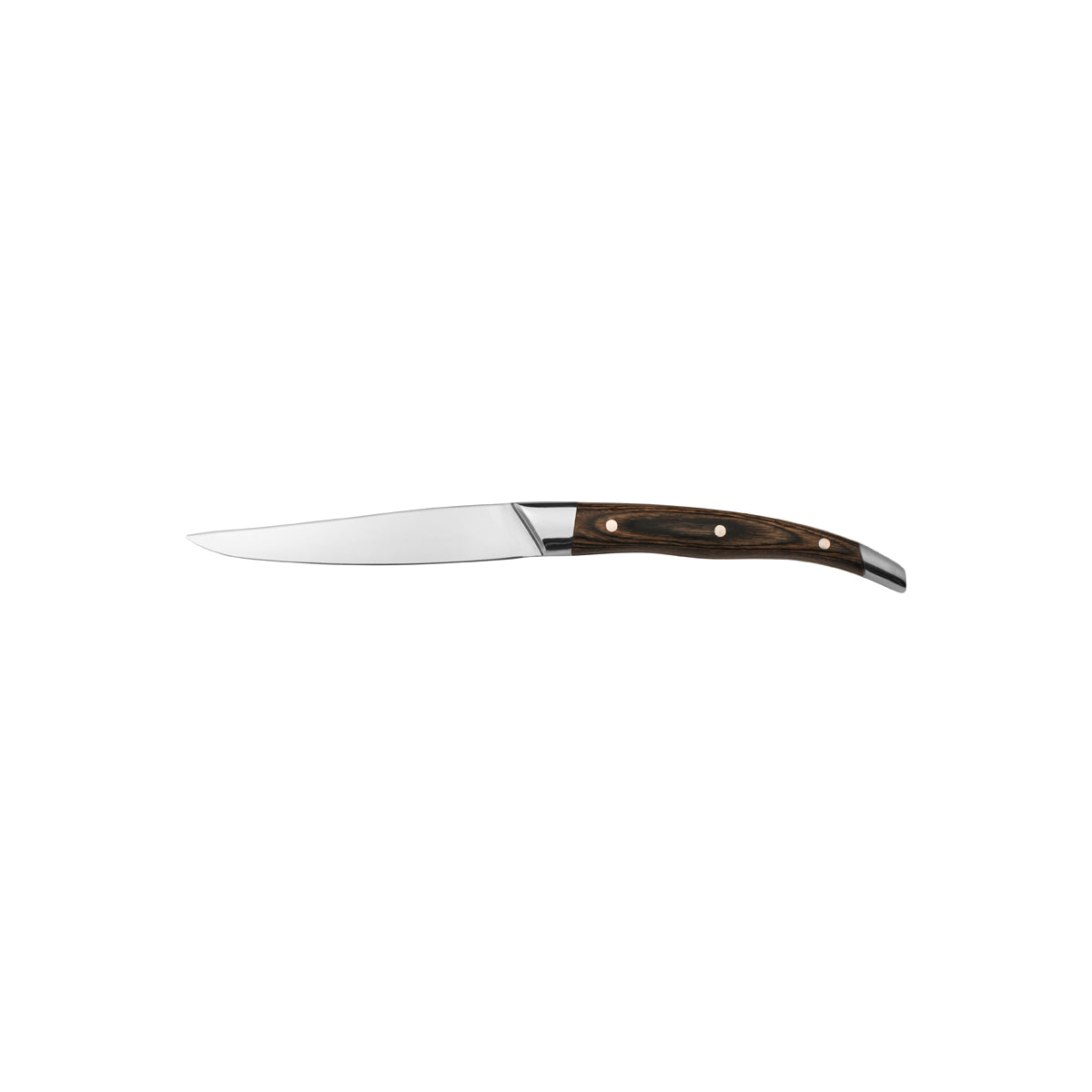 19961 Noble Point Tip Steak Knife, Olive Handle 242mm Leisure Coast Hospitality & Packaging
