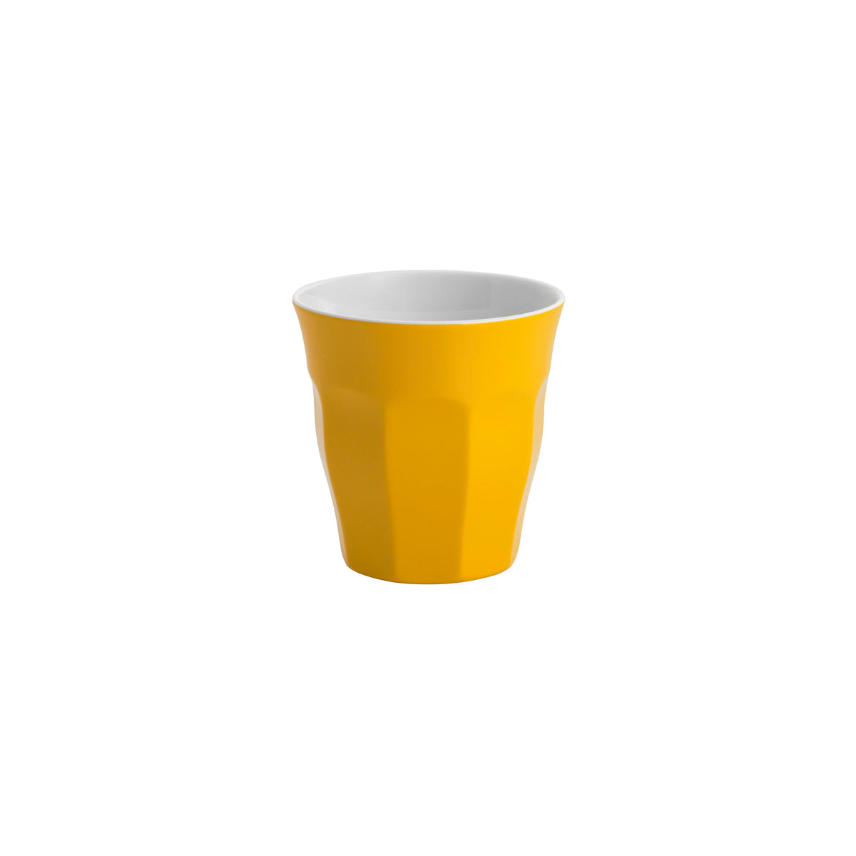 47614-Ctn JAB Melamine Tumbler Yellow With White Interior 300ml Leisure Coast Hospitality & Packaging
