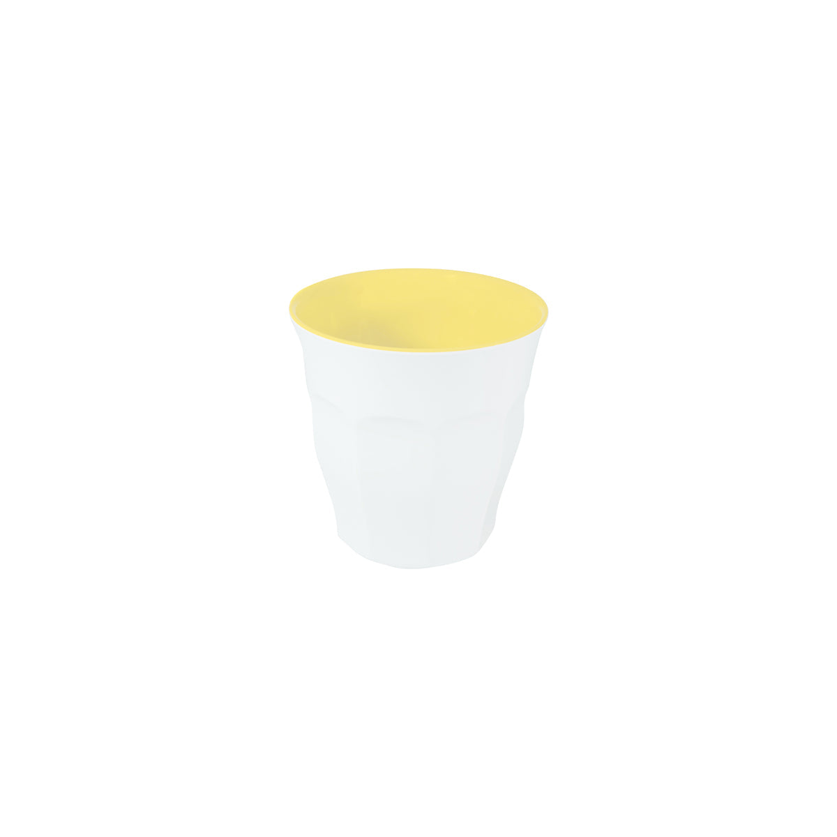 48643-Ctn JAB Melamine Tumbler White With Lemon Interior 300ml Leisure Coast Hospitality & Packaging
