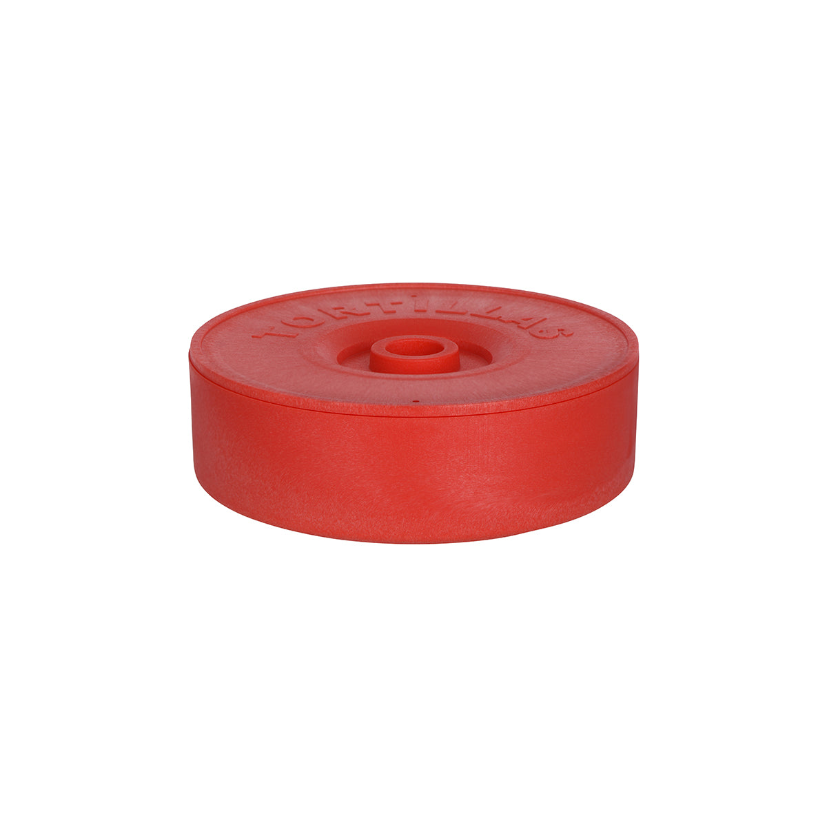 78799 Chef Inox Coney Island Round Tortilla Warmer with Lid Red 275mm Leisure Coast Hospitality and Packaging