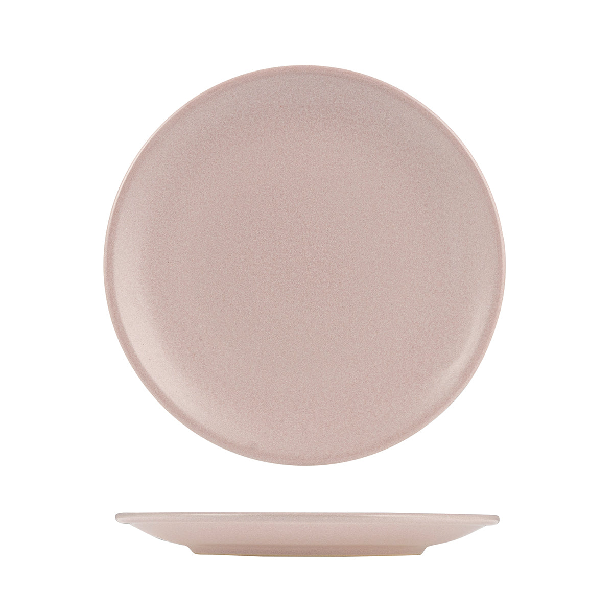 9029464 Zuma Pearl Blush Dinnerware Collection Round Coupe Plate 230mm