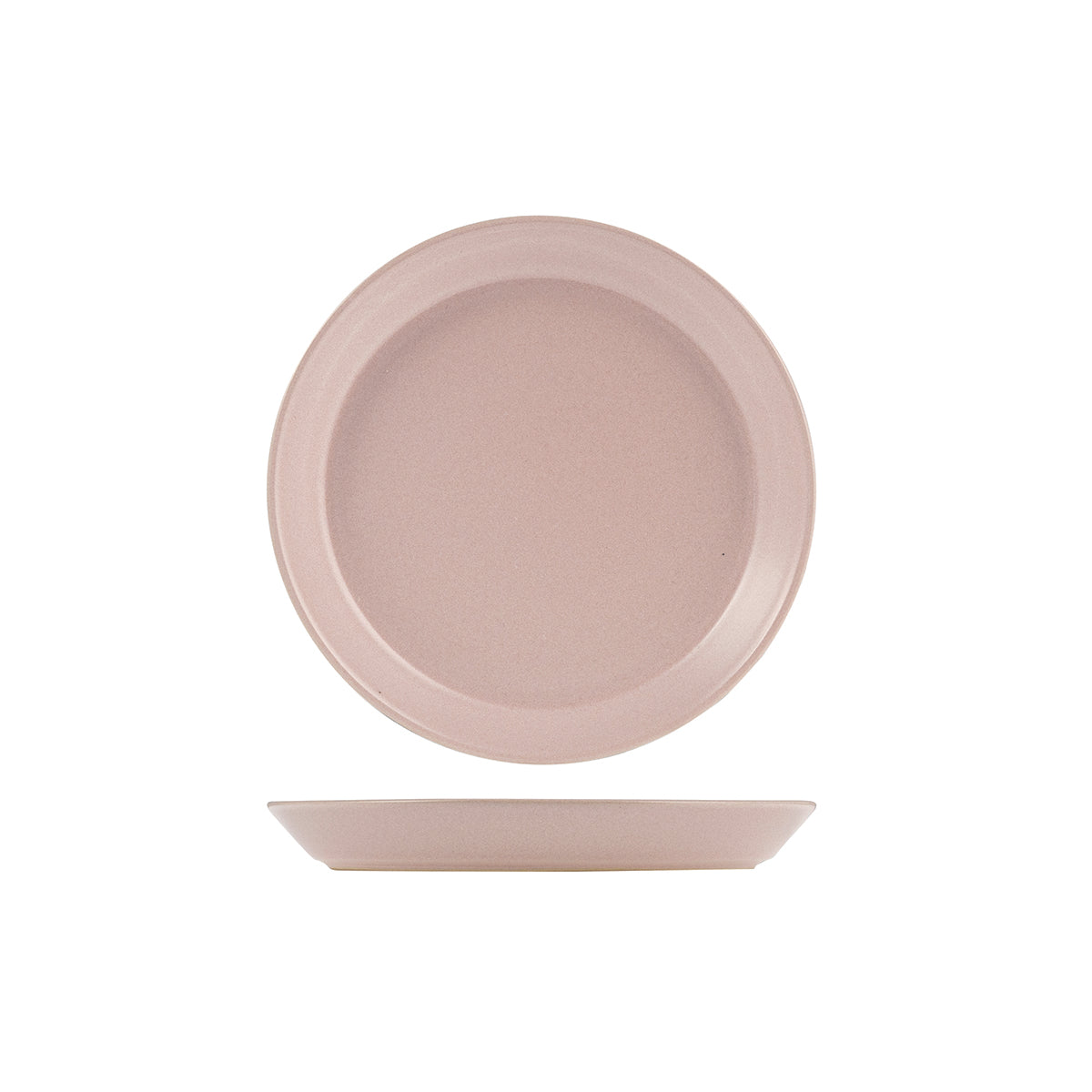 9029475 Zuma Pearl Blush Dinnerware Collection Round Plate Tapered 24x170mm
