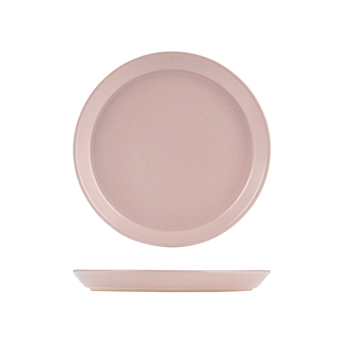 9029476 Zuma Pearl Blush Dinnerware Collection Round Plate Tapered 24x200mm