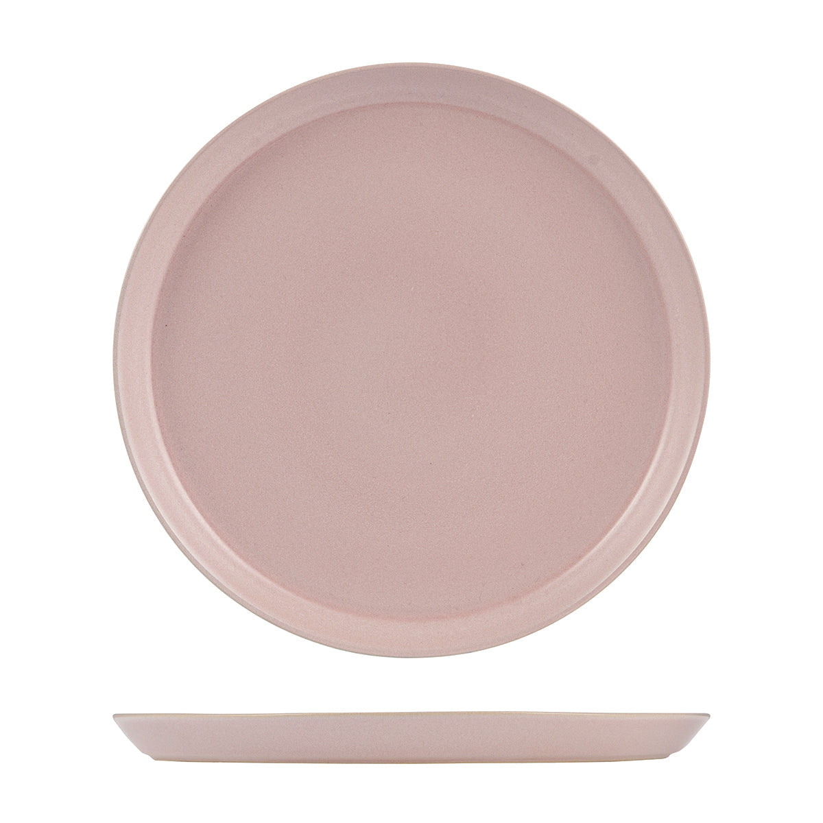 9029478 Zuma Pearl Blush Dinnerware Collection Round Plate Tapered 24x280mm