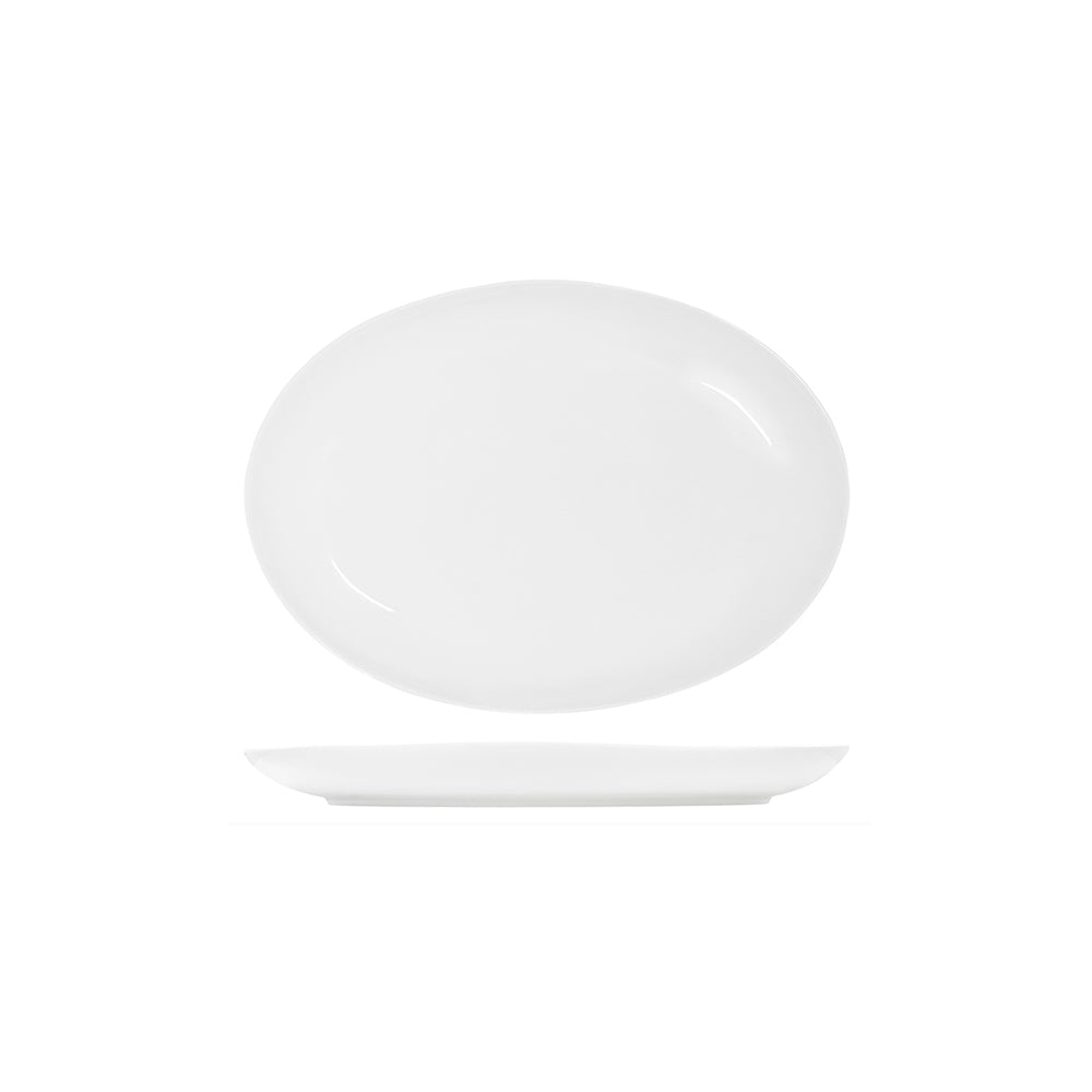 91023-Ctn Tablekraft Core Oval Coupe Platter Leisure Coast Hospitality & Packaging