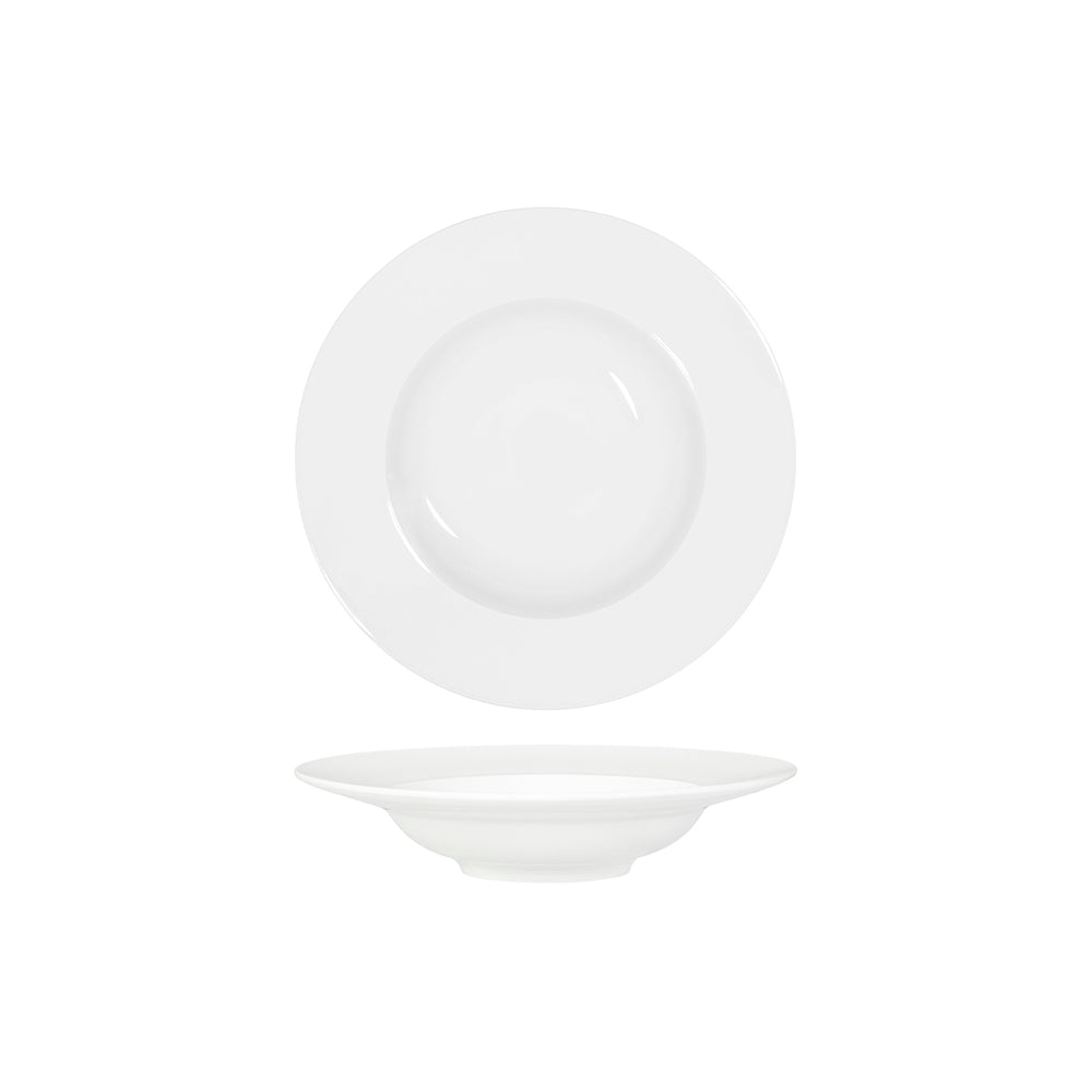 91058-Ctn Tablekraft Core Pasta Plate Wide Rim Leisure Coast Hospitality & Packaging