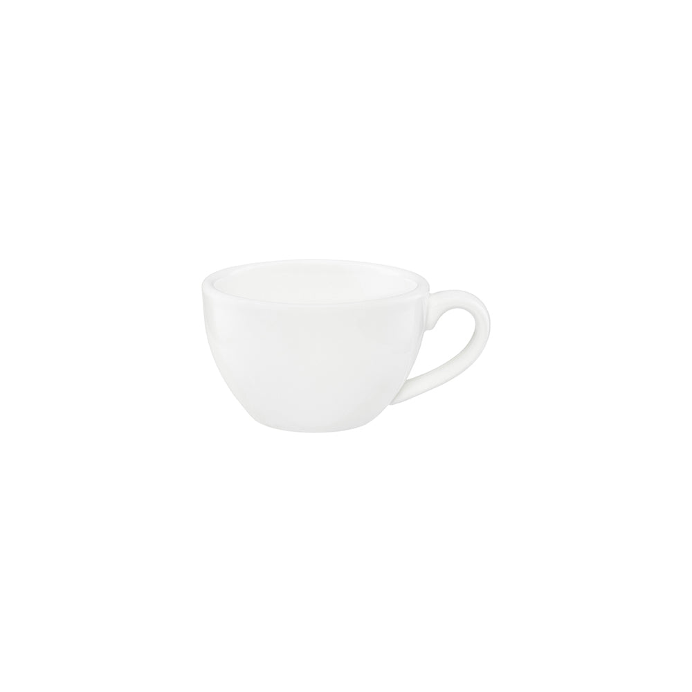 92084-Ctn Tablekraft Core Tapered Cappuccino Cup & Saucer Leisure Coast Hospitality & Packaging