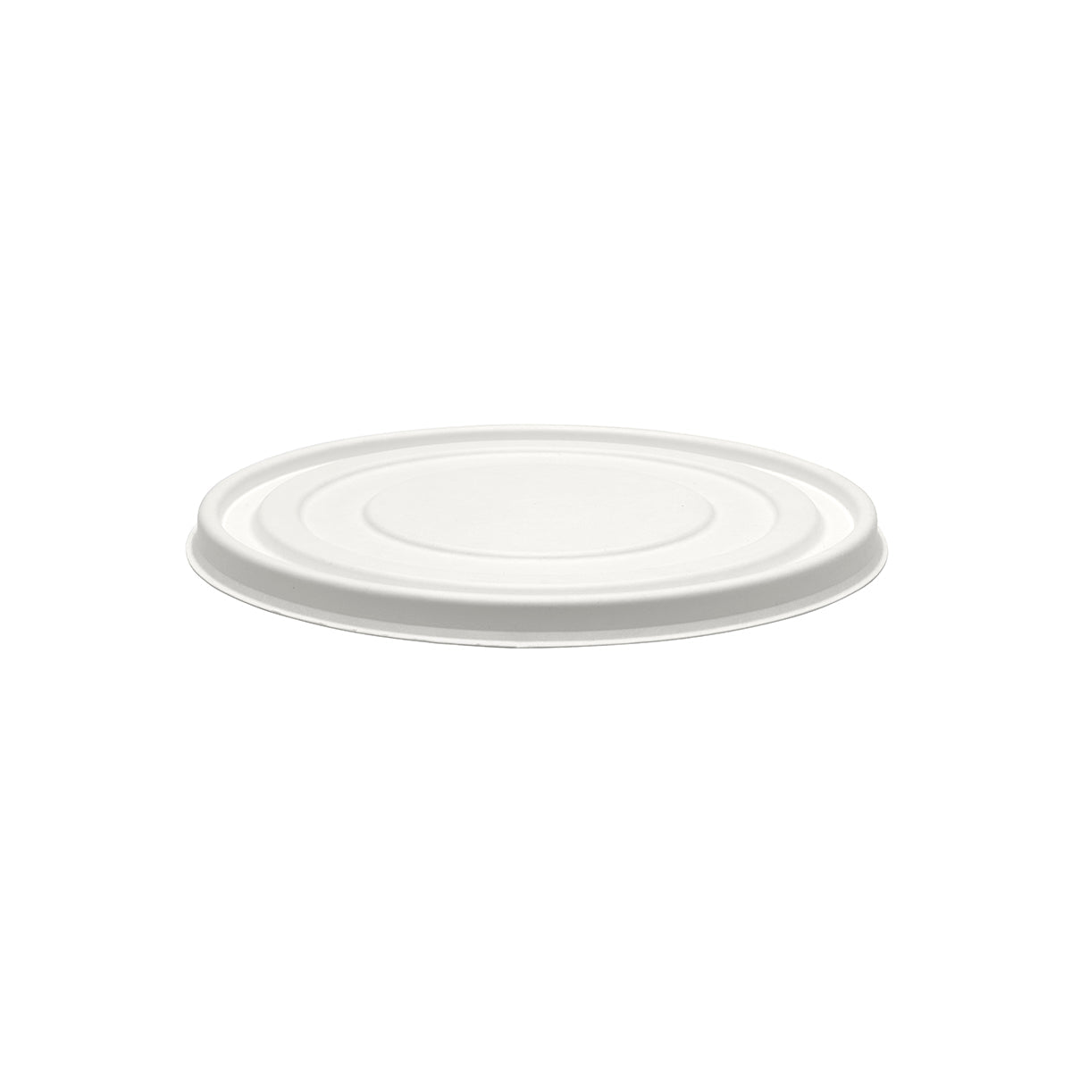 BB-BLL-184-PULP-W 1300ml White Plant Fibre BioBowl Lid Leisure Coast Hospitality & Packaging Supplies