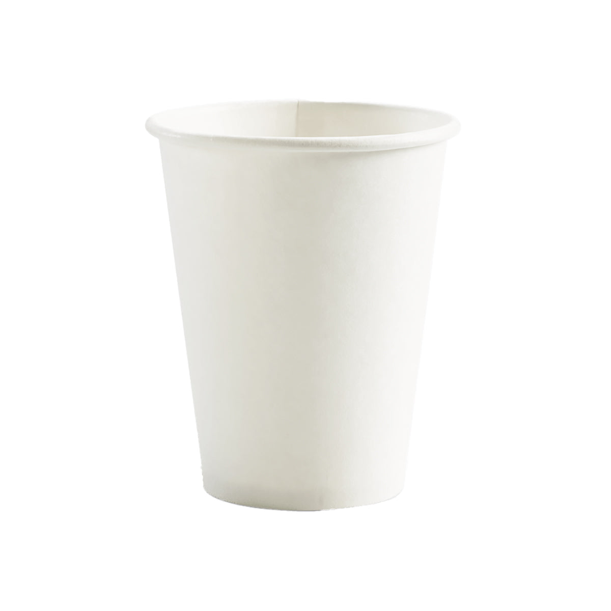 BC-12W-PHA BioCup Single Wall White PHA 12oz Leisure Coast Hospitality & Packaging Supplies