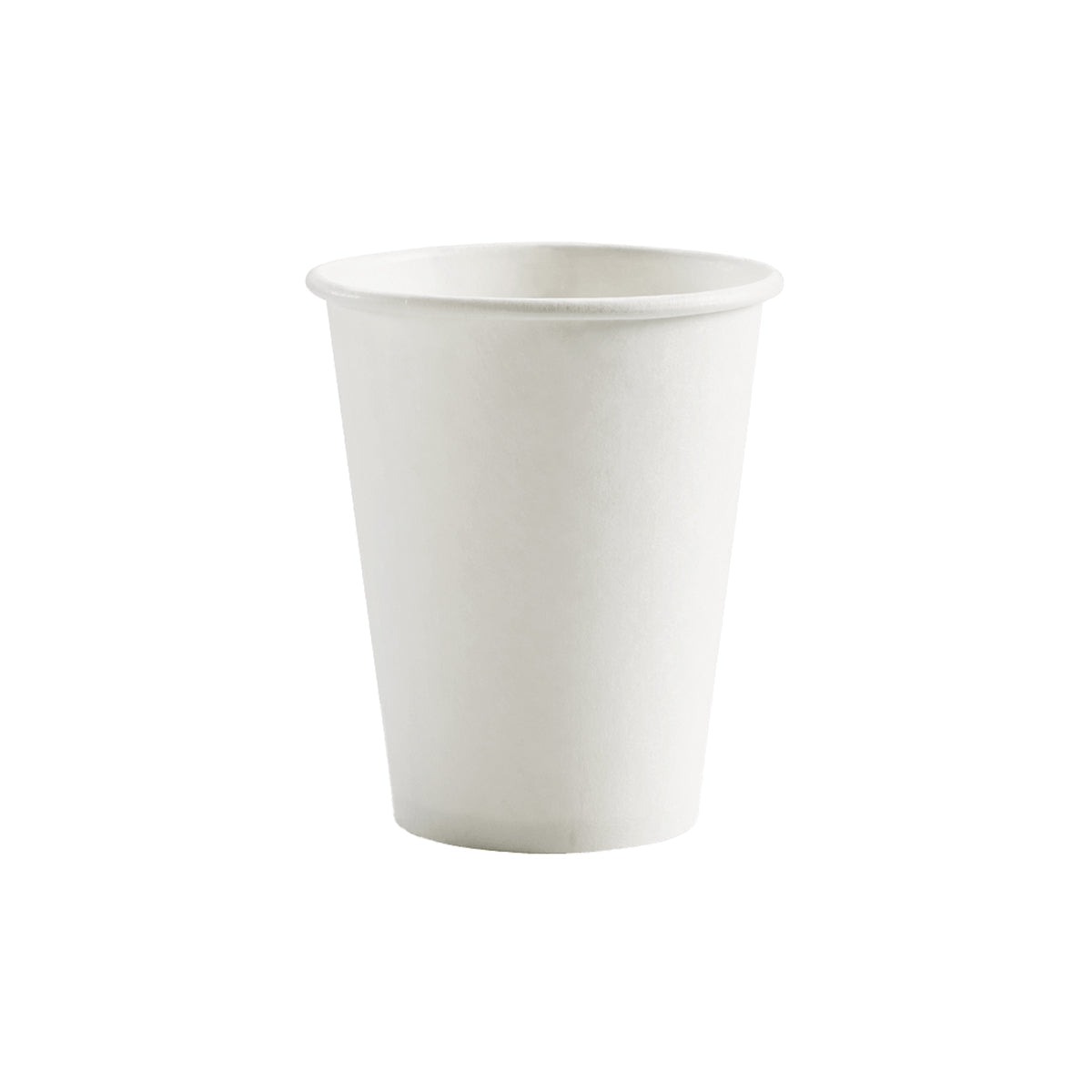 BC-8W-PHA BioCup Single Wall WhitePHA 8oz Leisure Coast Hospitality & Packaging Supplies