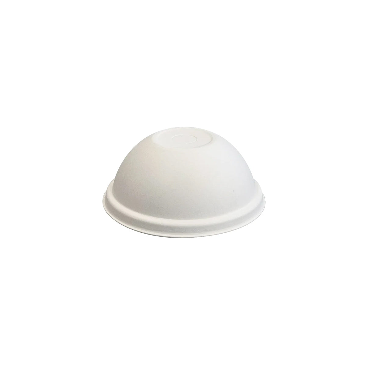 BCL-90C-PULP-D BioPak Cold Paper BioCup Sugarcane Dome Lid 90mm Leisure Coast Hospitality Supplies