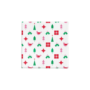 BW24 XI RGP Christmas Icons Red, Green & Pink Gloss Wrap