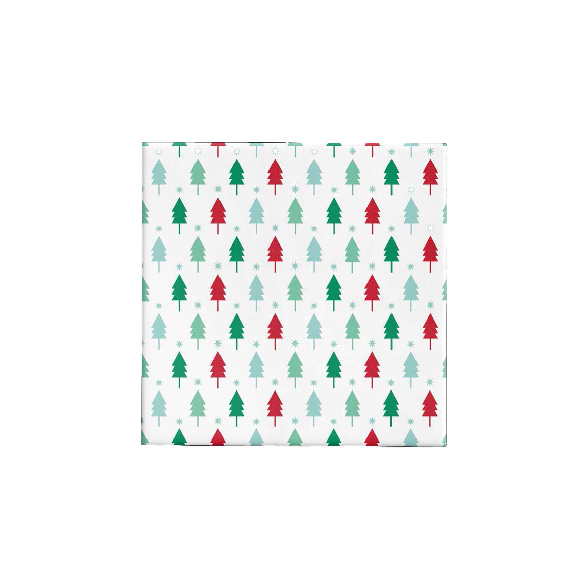 BW24 XT GRG Christmas Trees Green & Red Gloss Wrap