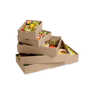 BioBoard Catering Trays - 5 Sizes (Lids Sold Separately)
