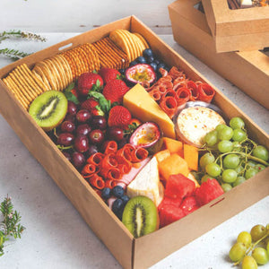 Alfresco Kraft Catering Boxes -  5 Size (Lids sold separately)