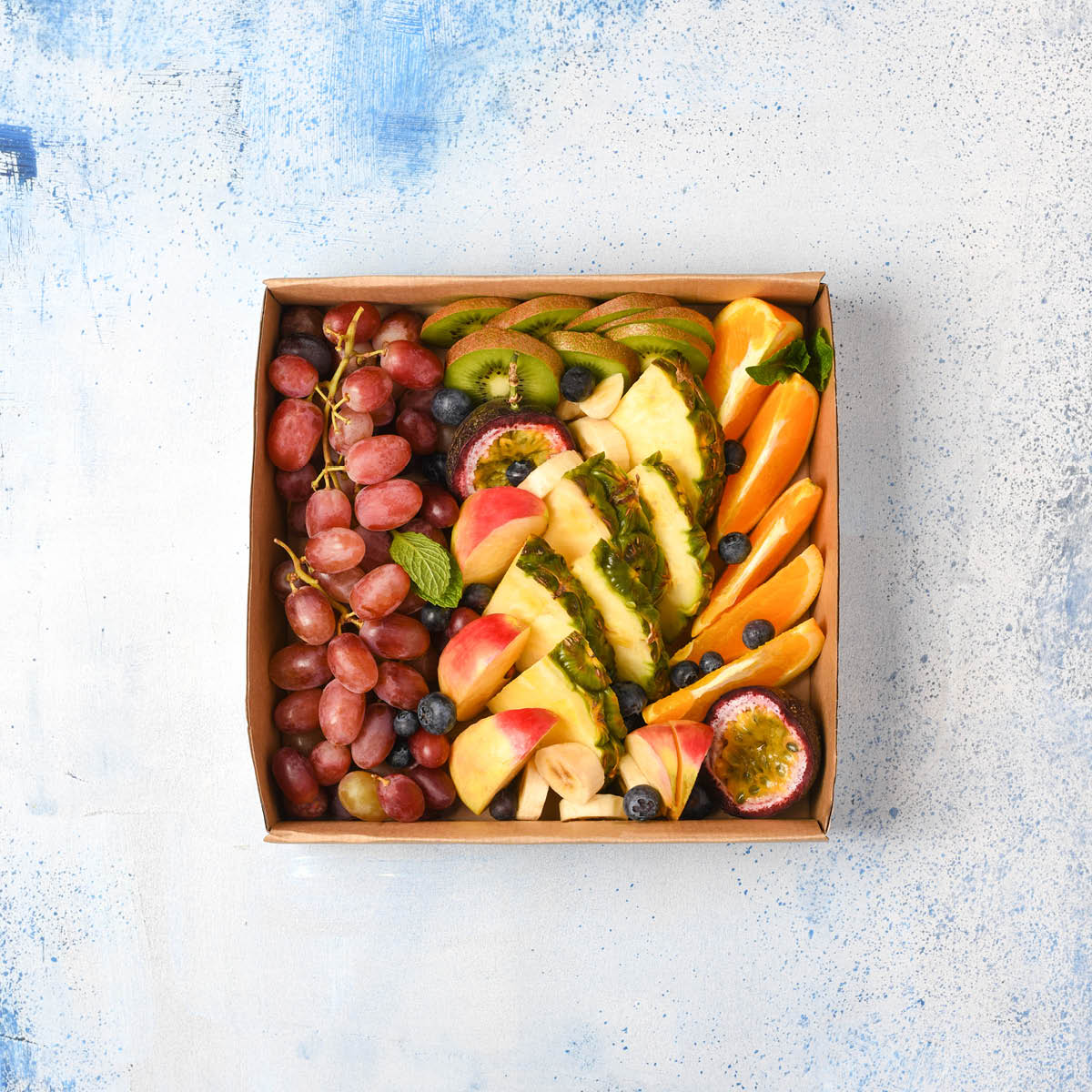 Premium Catering Grazing Boxes Kraft Square Eco-Friendly | Leisure Coast Hospitality and Packaging