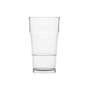 0331054 Polysafe Polycarbonate Nonic Pint (Stackable & Nucleated) 540ml Leisure Coast Hospitality & Packaging