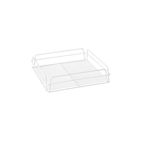 30605-CTN Glass Baskets Square White PVC Coated 355x355x75mm Leisure Coast Hospitality & Packaging