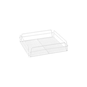 30605 Glass Baskets Square White PVC Coated 355x355x75mm Leisure Coast Hospitality & Packaging
