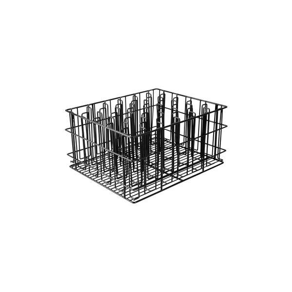 30930 Compartment Glass Baskets 30 Comp. Black PVC Coated 430x355x215mm Leisure Coast Hospitality & Packaging