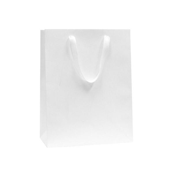 58430118 Manhattan Paper Bags Wallstreet White Leisure Coast Hospitality & Packaging
