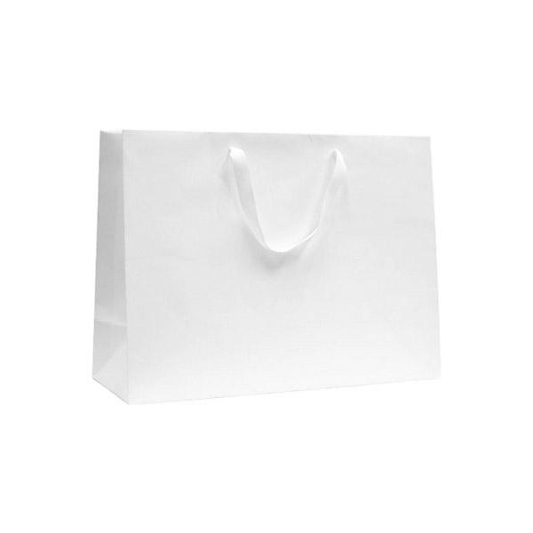 58440118 Manhattan Paper Bags Wallstreet White Leisure Coast Hospitality & Packaging