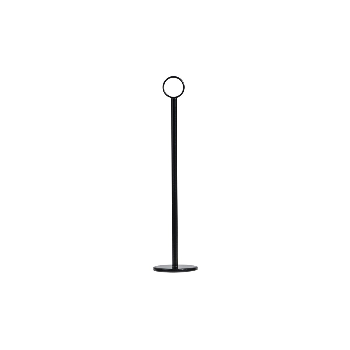 70272-BK Table Number Stand Black Heavy Base Leisure Coast Hospitality & Packaging