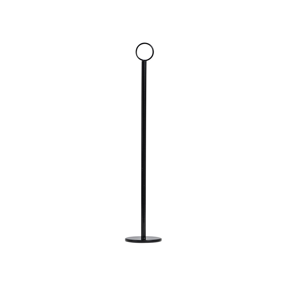 70273-BK Table Number Stand Black Heavy Base Leisure Coast Hospitality & Packaging