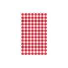 74204-TR Red Gingham Greaseproof Paper 190x310mm Leisure Coast Hospitality & Packaging