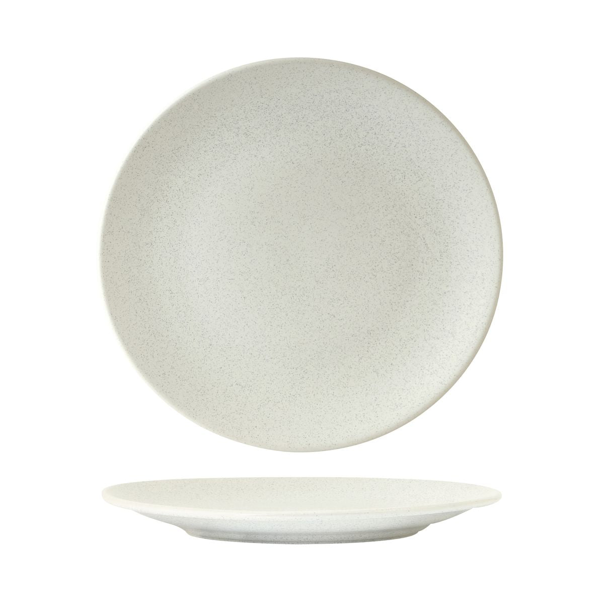 90064 Zuma Frost Round Coupe Plate 230mm Leisure Coast Hospitality & Packaging