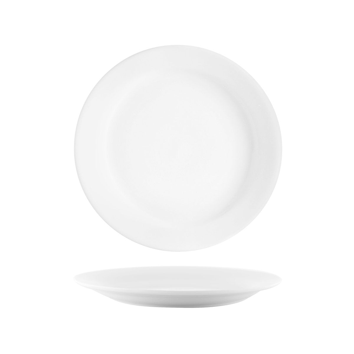 902609 Vitroceram Round Plate Narrow Rim 230x25mm Leisure Coast Hospitality And Packaging