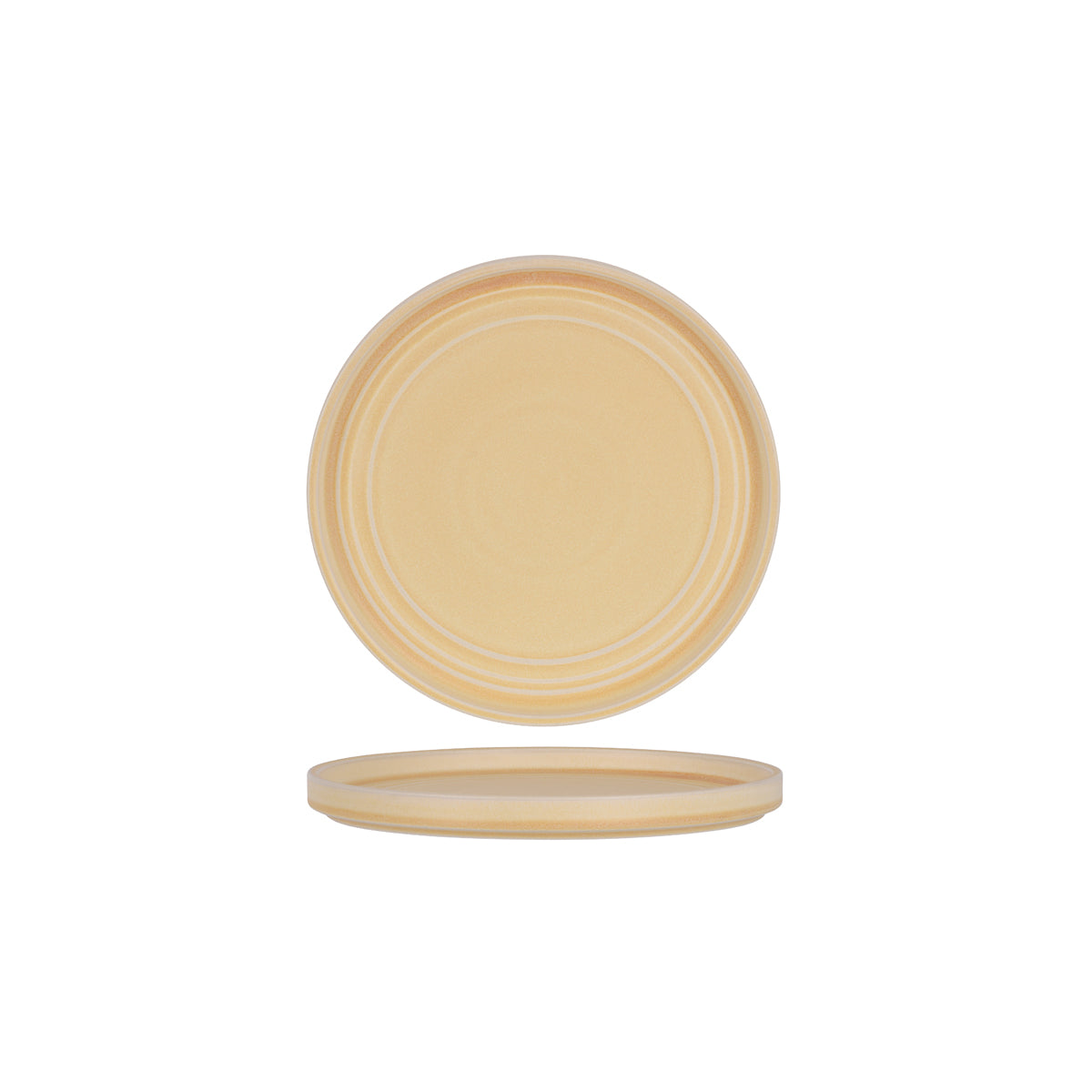 906001 Tablekraft Urban Loft Sandstone Round Plate 220x20mm Leisure Coast Hospitality And Packaging