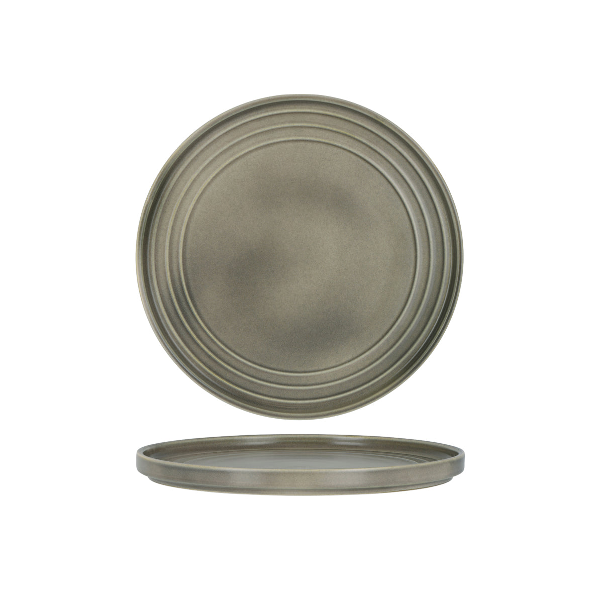 906302 Tablekraft Urban Loft Frost Grey Round Plate 270x25mm Leisure Coast Hospitality And Packaging