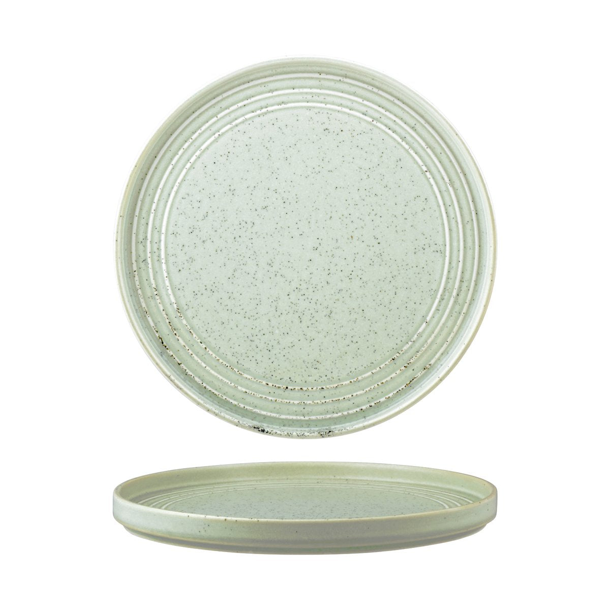 907002 Pistachio Round Plate 270x25mm Leisure Coast Hospitality And Packaging