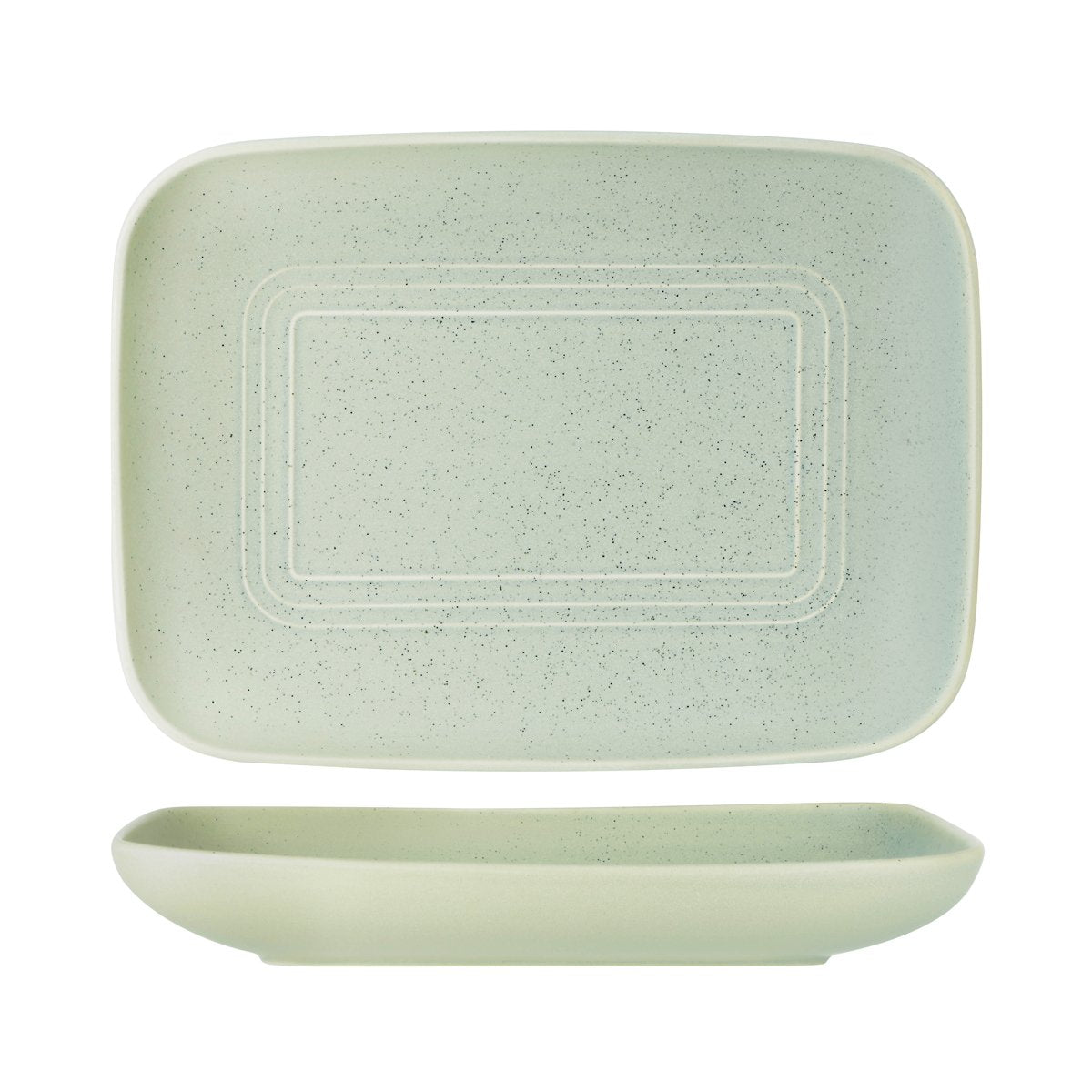907050 Pistachio Rectangular Server 365x270x50mm / 2400ml Leisure Coast Hospitality And Packaging