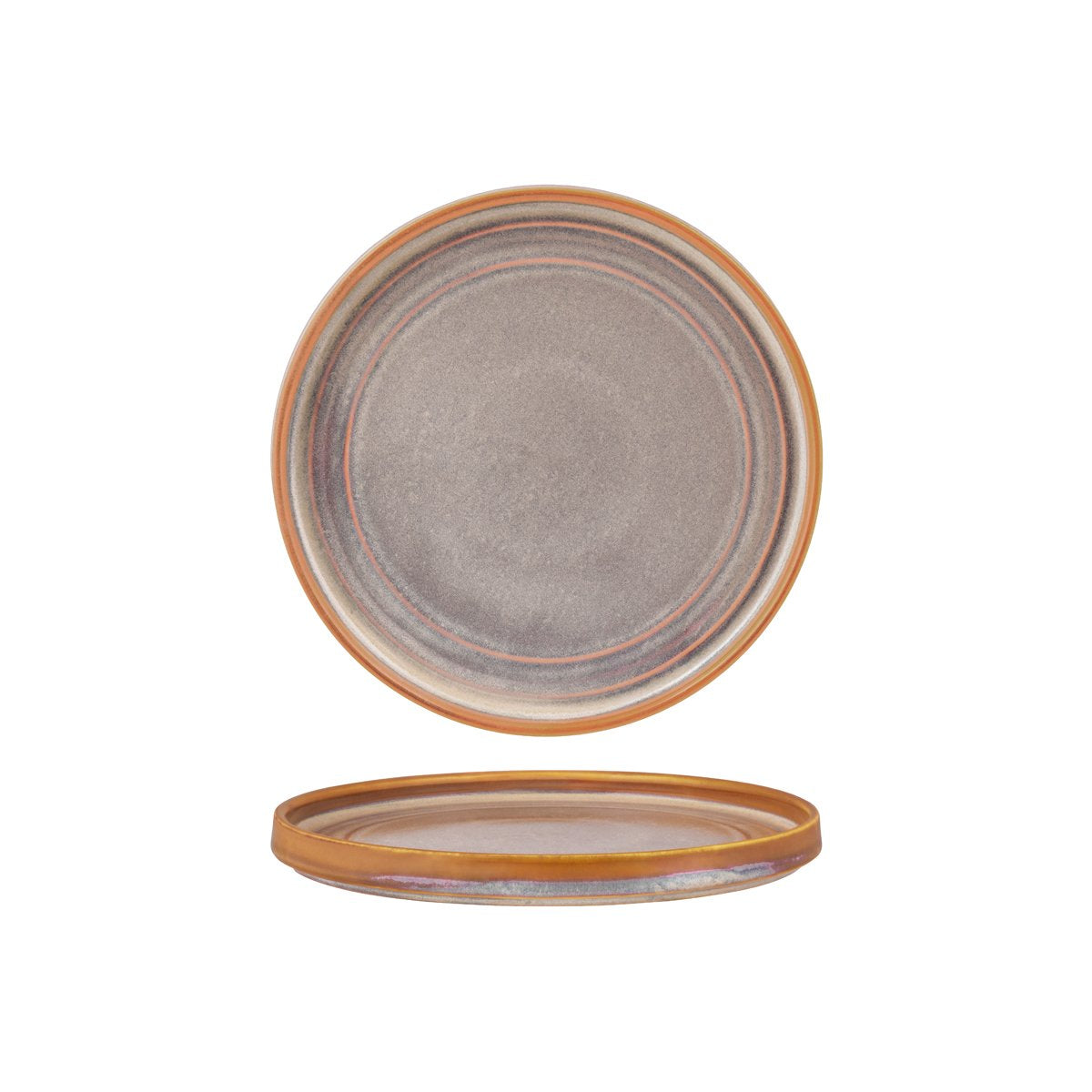 907202 Auburn Round Plate 220x20mm Leisure Coast Hospitality And Packaging