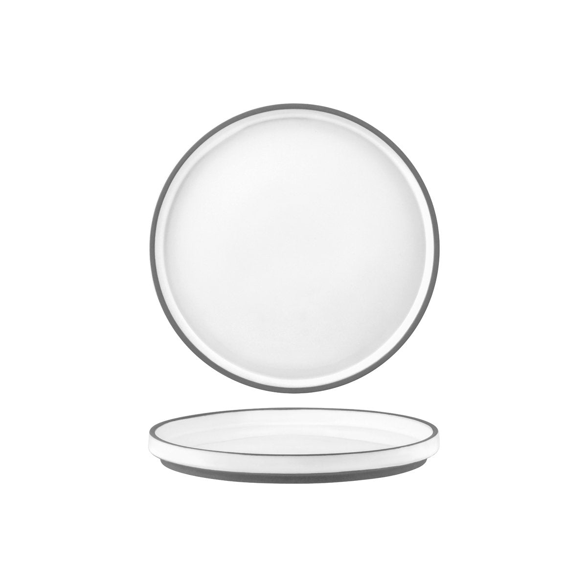 907302 White Round Plate 210x22mm Leisure Coast Hospitality And Packaging