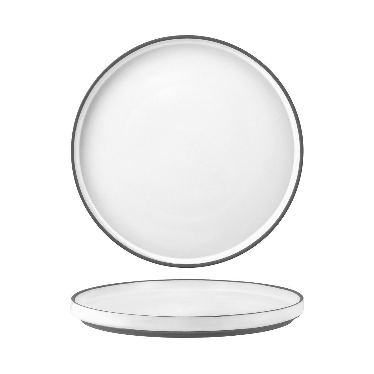 907303 White Round Plate 270x25mm Leisure Coast Hospitality And Packaging
