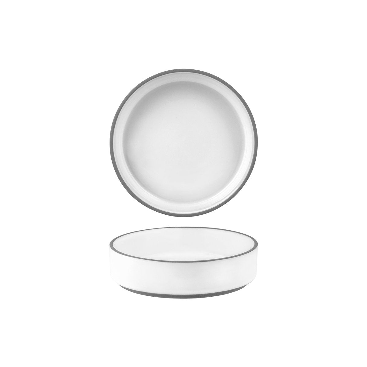 907322 White Round Bowl 170x45mm / 670ml Leisure Coast Hospitality And Packaging