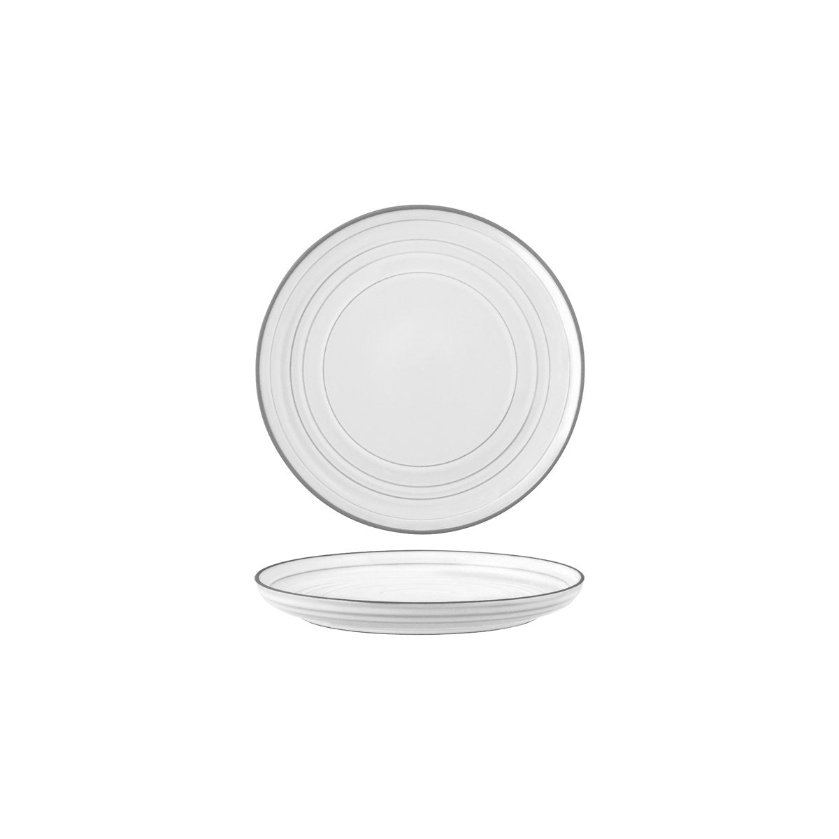 907400 White Round Coupe Plate 170x22mm Leisure Coast Hospitality And Packaging
