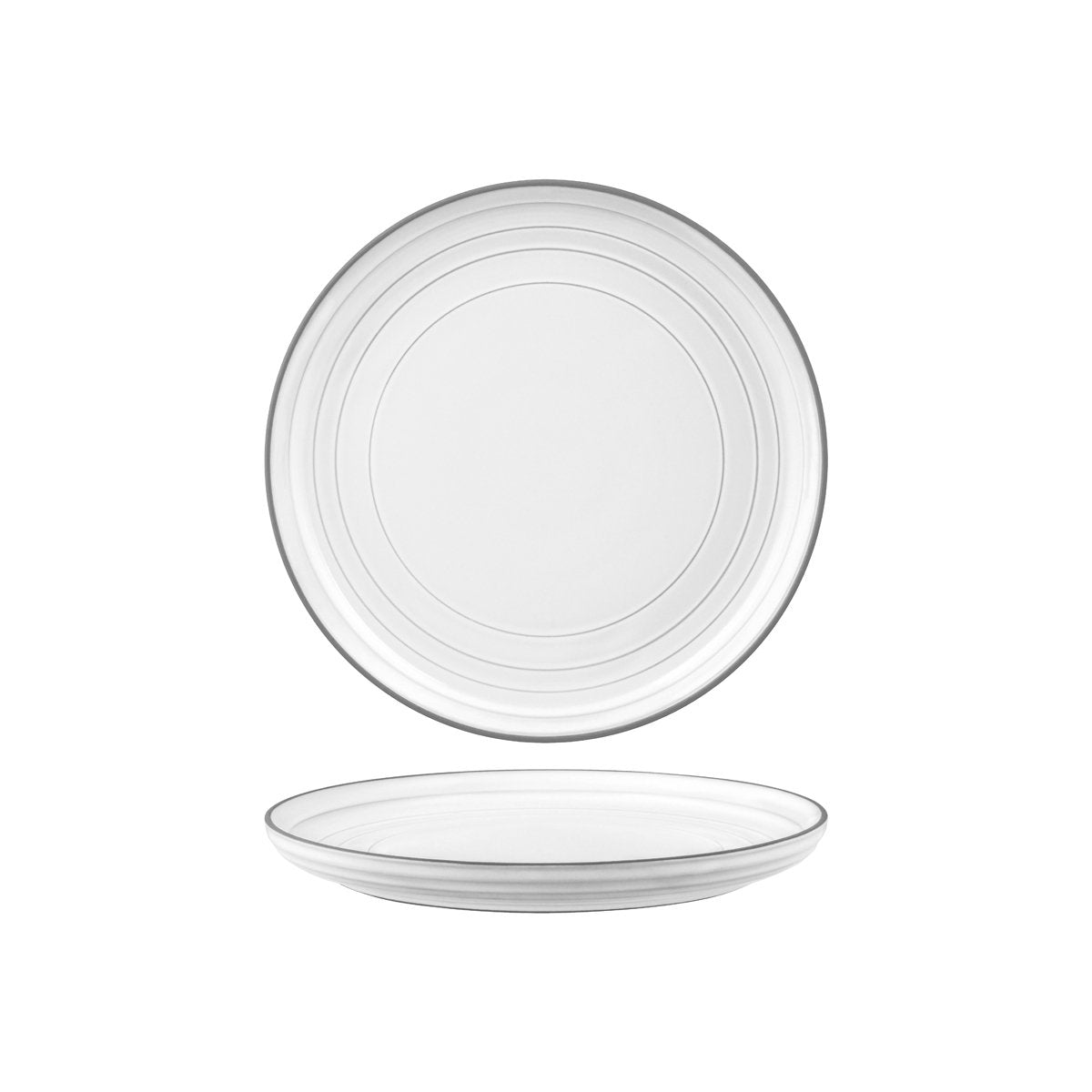 907401 White Round Coupe Plate 220x25mm Leisure Coast Hospitality And Packaging