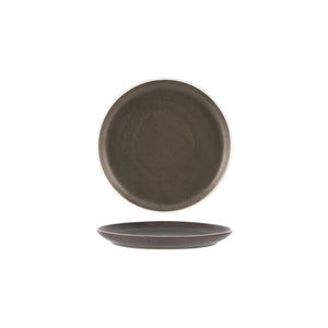 908308 Dark Grey Round Coupe Plate 203x23mm Leisure Coast Hospitality And Packaging