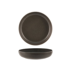 908318 Dark Grey Round Flared Bowl 210x45mm / 1050ml Leisure Coast Hospitality And Packaging