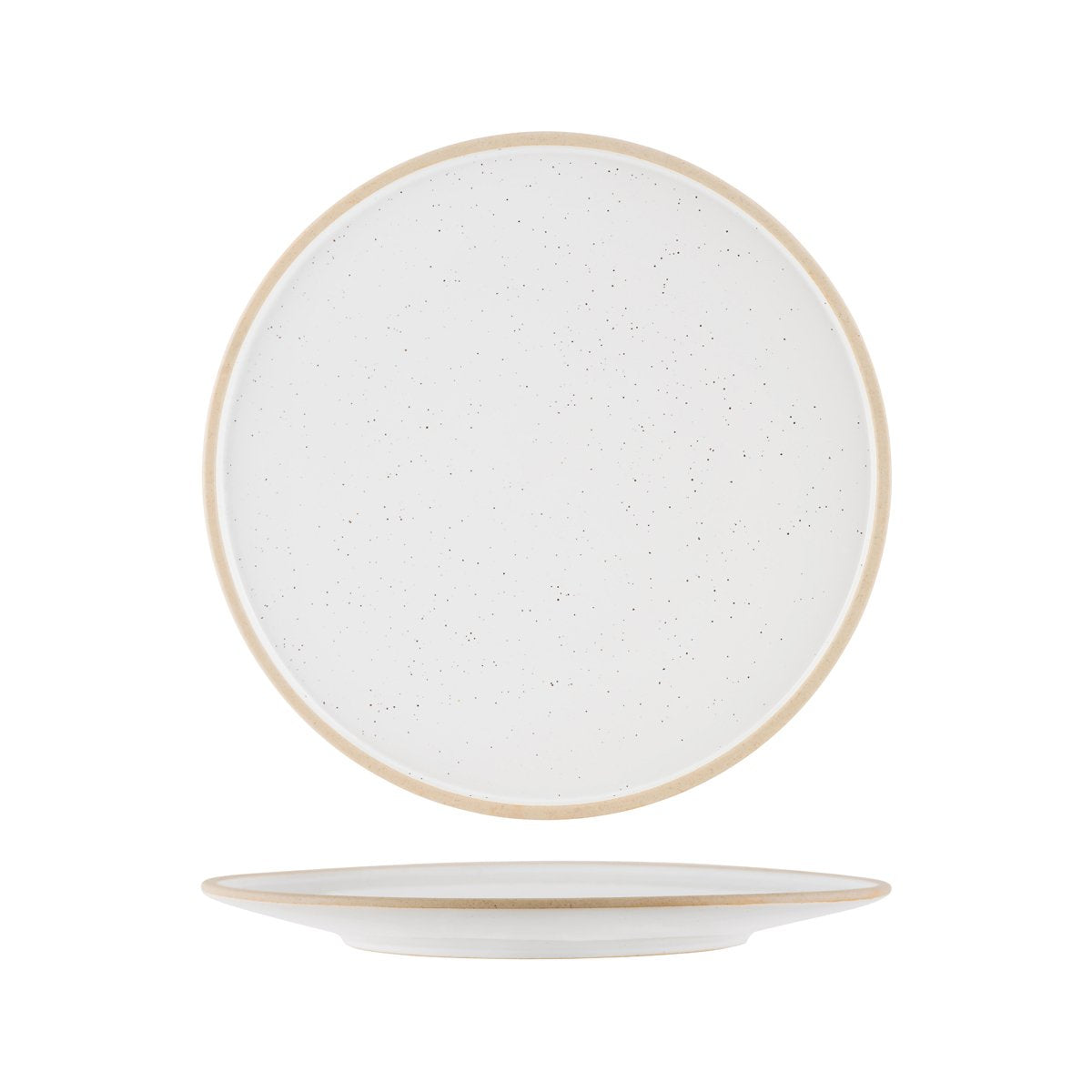 908511 White Pebble Round Plate 290x27mm Leisure Coast Hospitality And Packaging