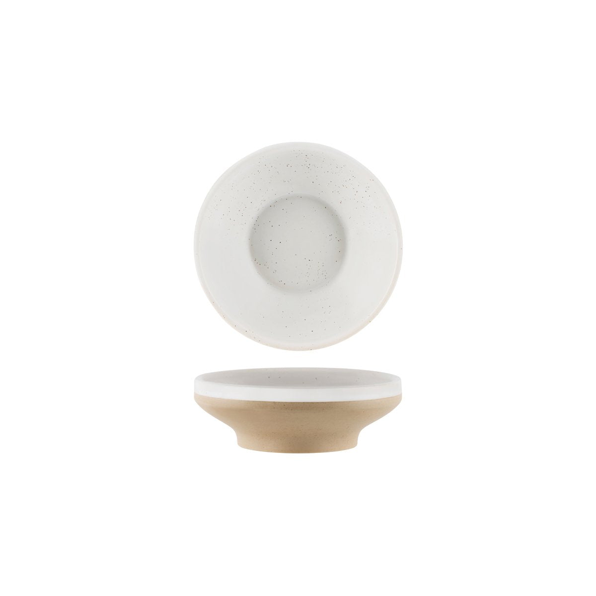 908518 White Pebble Footed Bowl 156x52mm / 500ml Leisure Coast Hospitality And Packaging