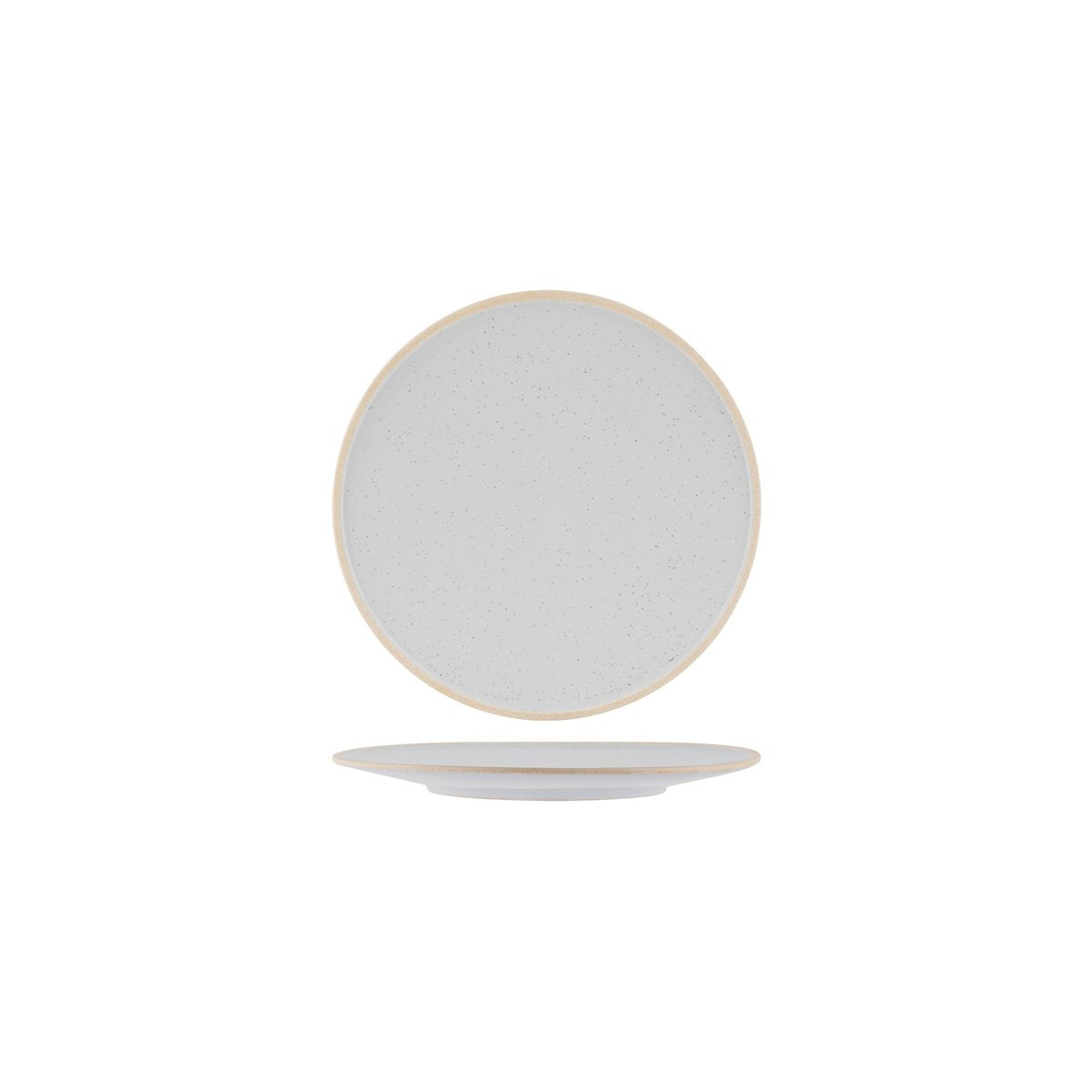 908608 Limestone Round Plate 210x23mm Leisure Coast Hospitality And Packaging