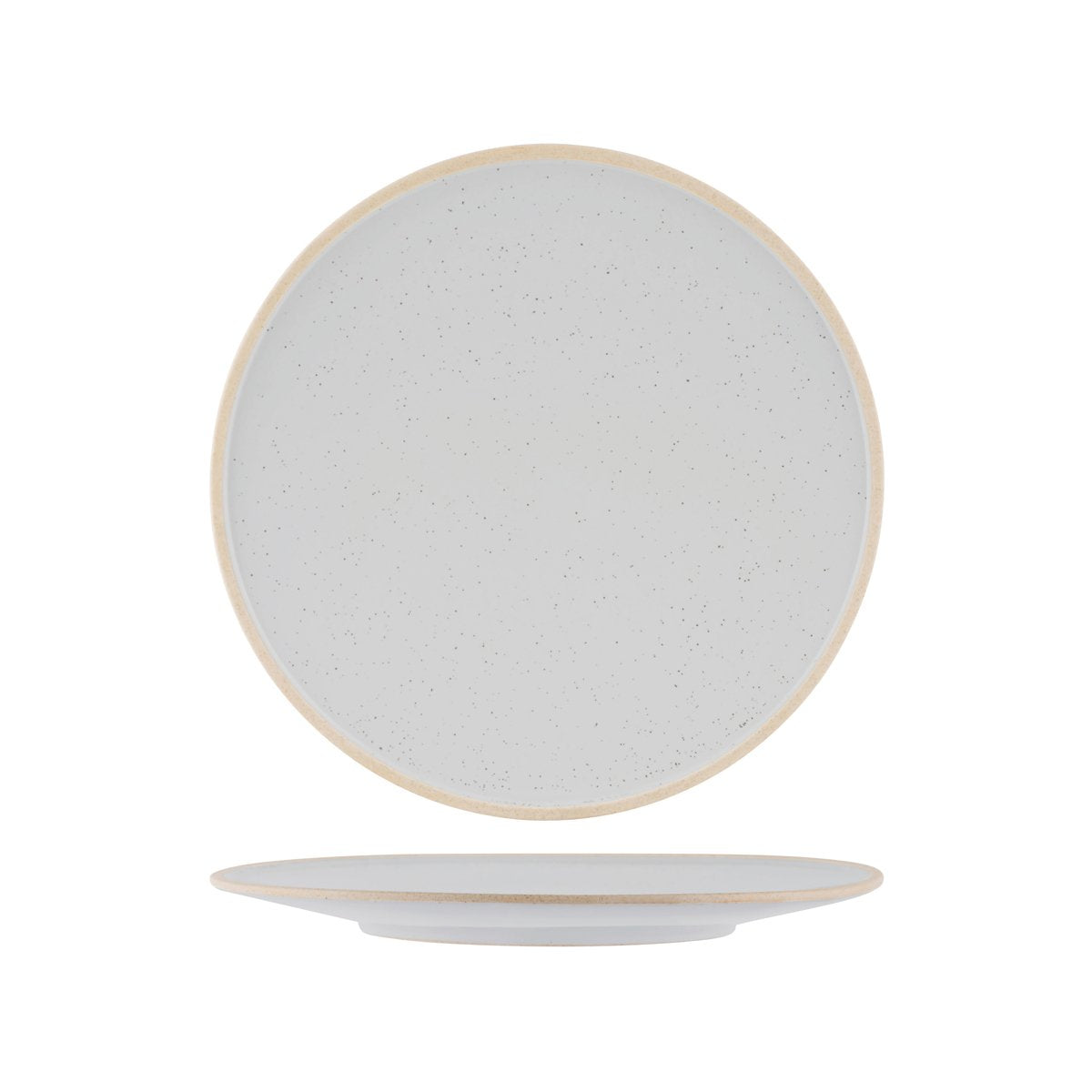 908611 Limestone Round Plate 290x27mm Leisure Coast Hospitality And Packaging