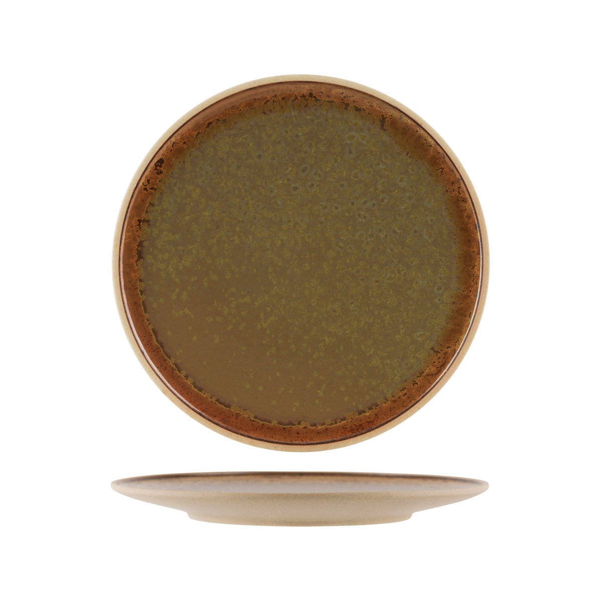 908911 Burnt Sienna Round Plate 290x27mm Leisure Coast Hospitality And Packaging