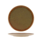 908911 Burnt Sienna Round Plate 290x27mm Leisure Coast Hospitality And Packaging
